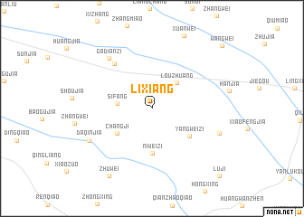 map of Lixiang