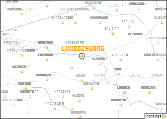 map of Lixiaozhuang