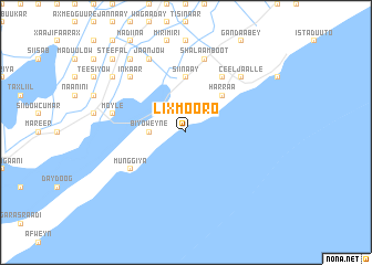 map of Lixmooro
