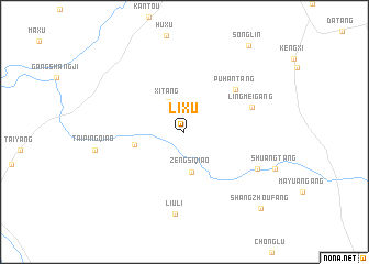 map of Lixu