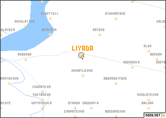 map of Liyada