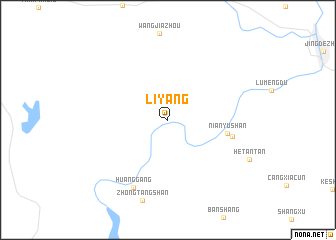map of Liyang