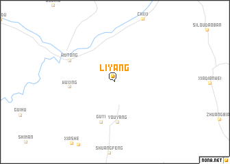 map of Liyang