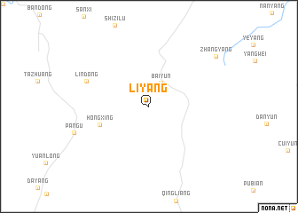 map of Liyang