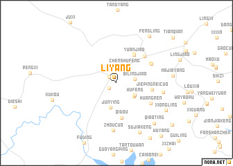 map of Liyang