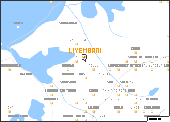 map of Liyembani