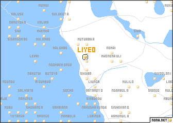 map of Liyeo