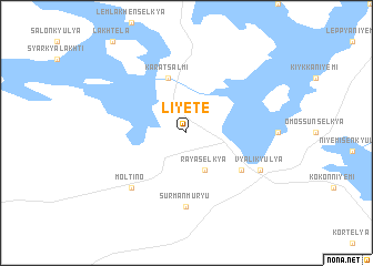 map of Liyete