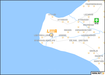 map of Liyiá