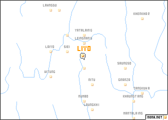 map of Liyo