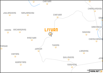 map of Liyuan