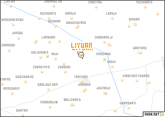 map of Liyuan