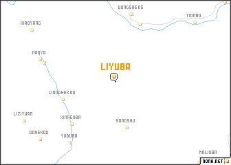 map of Liyuba