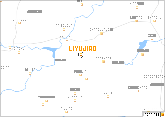map of Liyujiao
