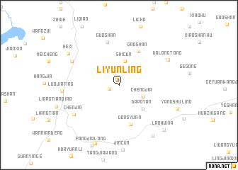 map of Liyunling