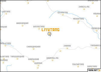 map of Liyutang