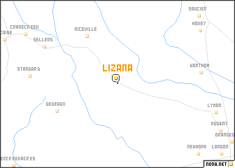 map of Lizana