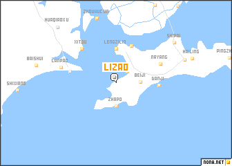 map of Lizao