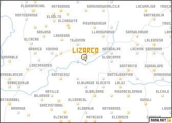 map of Lizarco