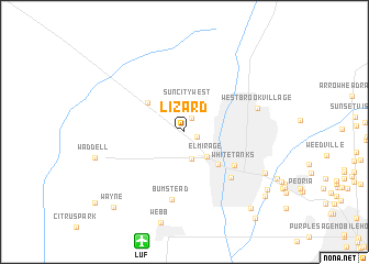 map of Lizard