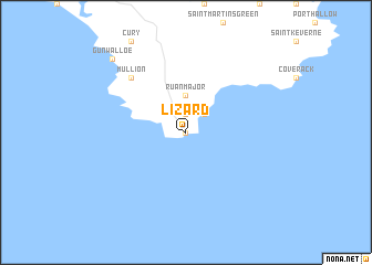 map of Lizard
