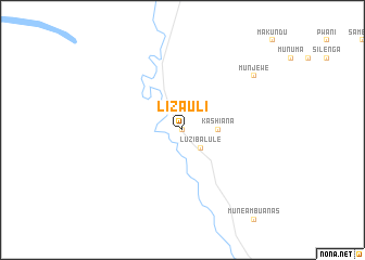 map of Lizauli