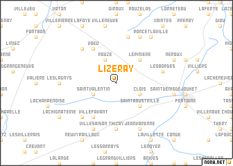 map of Lizeray