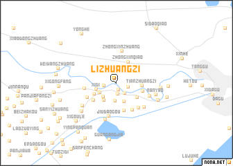 map of Lizhuangzi