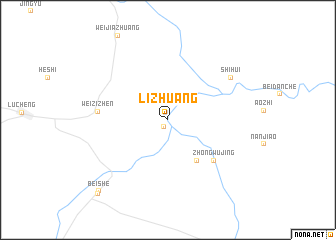 map of Lizhuang