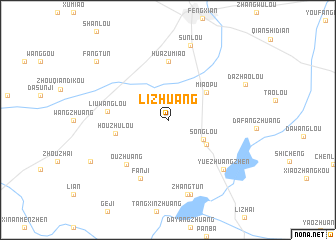 map of Lizhuang