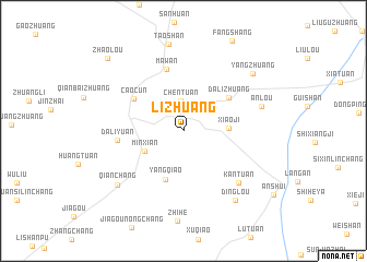 map of Lizhuang