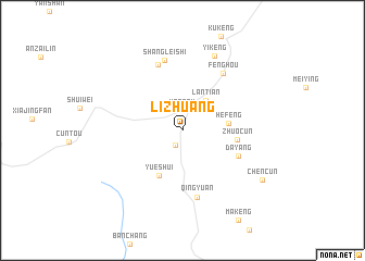 map of Lizhuang