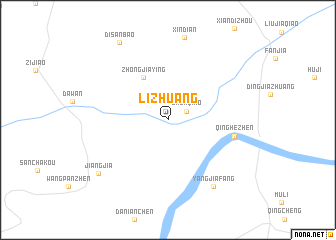 map of Lizhuang