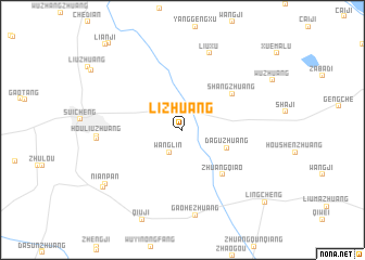map of Lizhuang