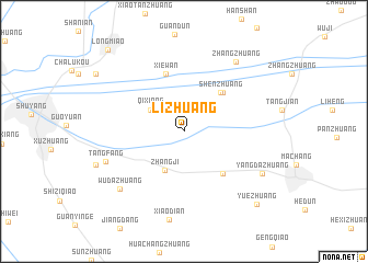 map of Lizhuang