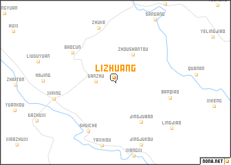 map of Lizhuang