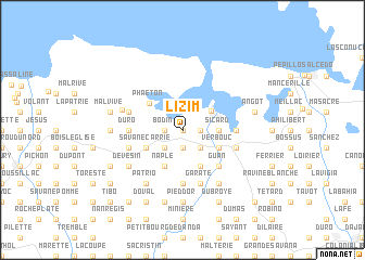 map of Lizim