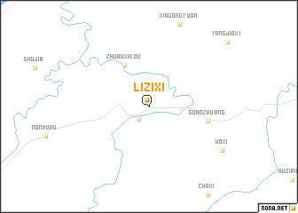 map of Lizixi