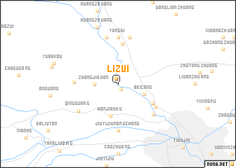 map of Lizui