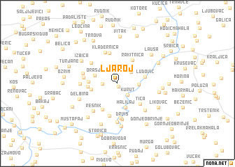 map of Ljaroj