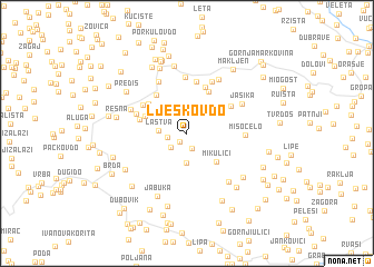 map of Ljeskov Do