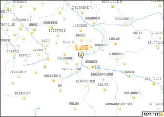 map of Ljig