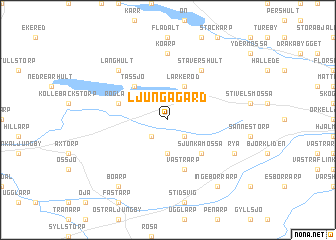 map of Ljungagård