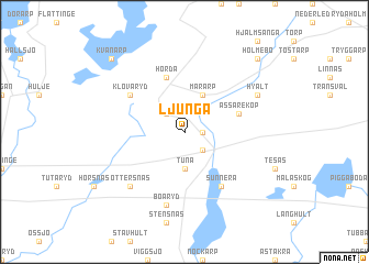 map of Ljunga