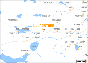 map of Ljungstorp