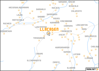 map of Llacaden