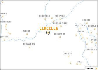 map of Llacclle