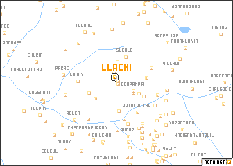 map of Llachi