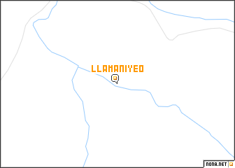 map of Llama Niyeo