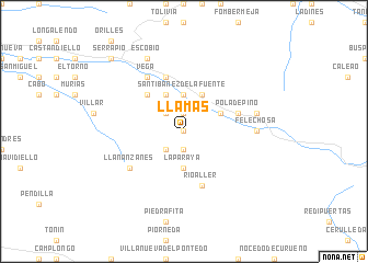 map of Llamas